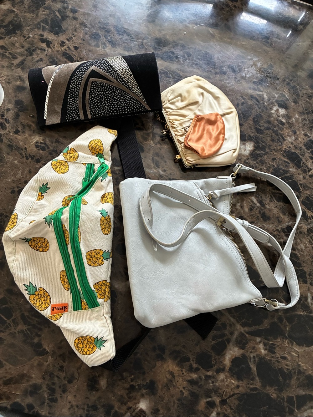 White Crossbody Bag - Women Accessories